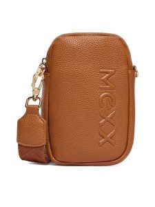 MEXX Torebka C-MEXX-L-001-08 Brązowy. Brązowe listonoszki Mexx, bez wzorów, z materiału, bez dodatków. Za 99,99 zł.