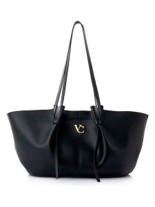 Vince Camuto Shopper bag "Foggia" w kolorze czarnym - 48 x 25 x 12 cm rozmiar: onesize. Czarne shopper bag Vince Camuto, bez wzorów, z materiału, na ramię, bez dodatków. Za 104,99 zł.