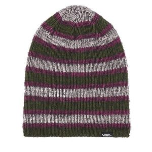 Czapka Vans. Zielone czapki Vans, bez wzorów. Za 129,99 zł.