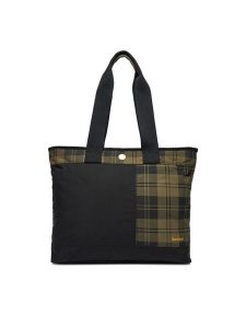 Barbour Torebka Mya Patchwork LBA0484BK11 Czarny. Czarne torebki klasyczne Barbour, bez wzorów, z materiału, bez dodatków. Za 579,99 zł.