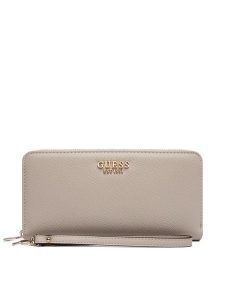 Guess Portfel Amorette Slg SWBG78 98146 Brązowy. Brązowe portfele Guess, z aplikacjami, ze skóry. Za 294,99 zł.