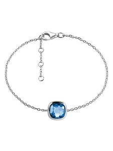 Les Petites Précieuses Srebrna bransoletka z tanzanitem rozmiar: onesize. Szare bransoletki Les Petites Précieuses, z tanzanitem, srebrne. Za 112,45 zł.