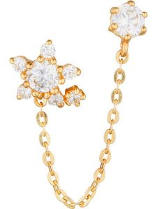 OR ÉCLAT Złote kolczyki-wkrętki "Duchesse" z cyrkoniami rozmiar: onesize. Żółte kolczyki OR ÉCLAT, z cyrkonią, złote. Za 347,99 zł.