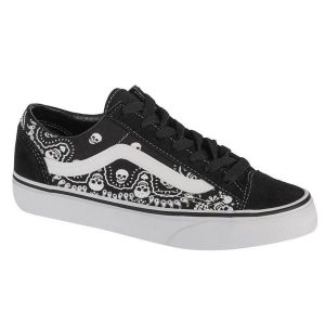 Buty Vans Bandana Style 36 VN0A54F6D9S czarne. Czarne trampki bez wzorów, z gumy, bez zapięcia. Za 361,22 zł.