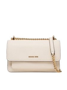 MICHAEL Michael Kors Torebka Claire 30T4GC7L3T Écru. Torebki wieczorowe MICHAEL Michael Kors, bez wzorów, ze skóry, bez dodatków. Za 679,99 zł.