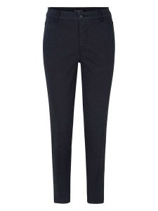 Ilse Jacobsen Spodnie w kolorze granatowym rozmiar: W30. Niebieskie chinosy Ilse Jacobsen, z materiału. Za 136,13 zł.