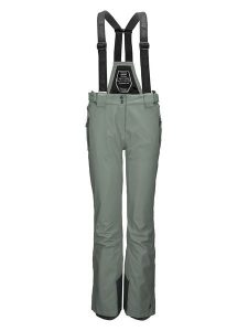 Killtec Spodnie narciarskie "Laraka" w kolorze zielonym rozmiar: 38. Zielone spodnie dresowe KILLTEC, s, bez wzorów, narciarskie. Za 257,31 zł.