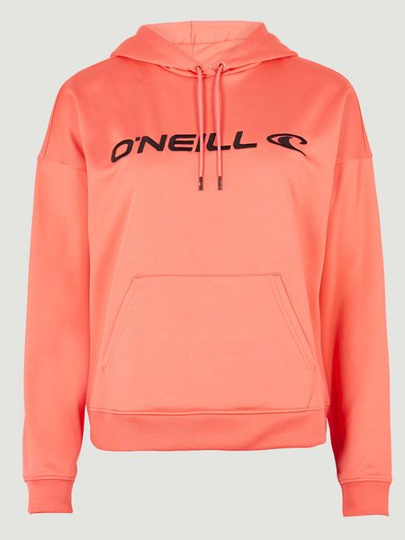 O'Neill Bluza polarowa "Rutile" w kolorze pomarańczowo-różowym rozmiar: M. Pomarańczowe bluzy O'Neill, m, bez wzorów, z polaru, z kapturem. Za 109,78 zł.