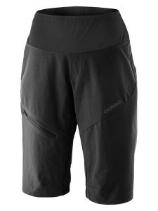 Gonso Bermudy kolarskie w kolorze czarnym rozmiar: 36. Czarne spodnie dresowe Gonso, bez wzorów. Za 291,93 zł.