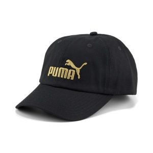 Czapka Puma Essentials No.1, Dla obu płci. Czarne czapki Puma, bez wzorów, z bawełny, sportowe. Za 48,99 zł.