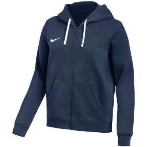 Bluza damska Nike Park 26 Fleece Full-Zip Hoodie. Niebieskie bluzy Nike, bez wzorów, z kapturem. Za 192,99 zł.