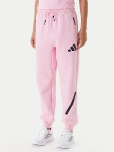 Adidas Spodnie dresowe Z.N.E. JC5405 Różowy Regular Fit. Czerwone spodnie dresowe ADIDAS, m, bez wzorów, z bawełny. Za 299,99 zł.