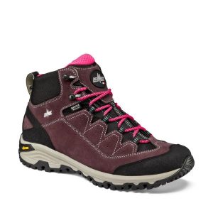 Buty trekkingowe Lomer Sella High MTX. Czerwone buty trekkingowe LOMER, z nubiku, bez zapięcia. Za 684,50 zł.