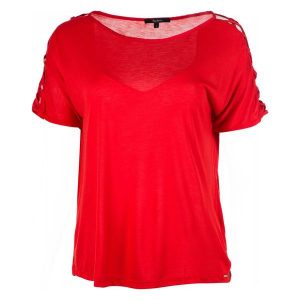 Pepe Jeans T-Shirt Damski Kelli S Czerwony. T-shirty marki Pepe Jeans. W wyprzedaży za 119,00 zł.