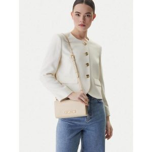 Torebka LOVE MOSCHINO. Białe torebki klasyczne LOVE MOSCHINO, bez wzorów, bez dodatków. Za 607,99 zł.