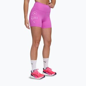 Spodenki treningowe damskie PUMA Hyrox Tad Essential Tight. Czerwone szorty Puma, bez wzorów. Za 149,99 zł.