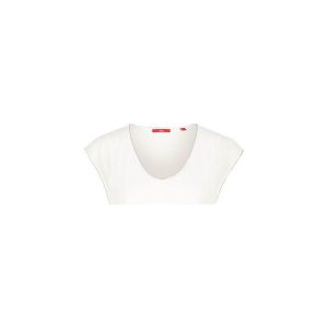 S.Oliver T-Shirt Damski 40 Kremowy. T-shirty marki s.Oliver. W wyprzedaży za 69,00 zł.