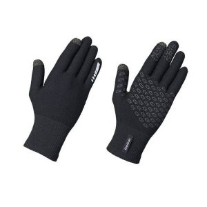 GripGrab Primavera Merino II - rękawiczki na sezon przejściowy. Czarne rękawiczki GRIPGRAB, bez wzorów, z wełny. Za 368,95 zł.