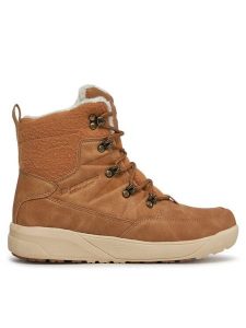 Alpine Pro Trapery Hafa LBTB485 Brązowy. Brązowe buty zimowe Alpine Pro, ze skóry, bez obcasa, bez zapięcia. Za 309,99 zł.