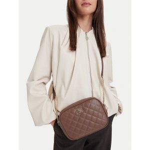 Torebka Nine West. Brązowe torebki klasyczne Nine West, bez wzorów, bez dodatków. Za 199,99 zł.