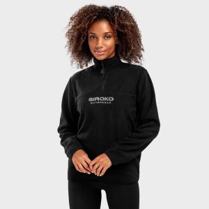 Bluza z grubego polaru damska Shadow-W SIROKO. Czarne bluzy SIROKO, na zimę, l, bez wzorów, z polaru, bez kaptura. Za 292,00 zł.