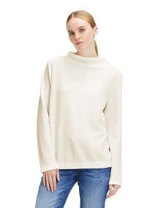 CARTOON Bluza w kolorze kremowym rozmiar: 42. Brązowe bluzy Cartoon, bez wzorów, bez kaptura. Za 81,85 zł.