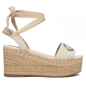 Espadryle Liu Jo. Białe espadryle Liu Jo, bez wzorów, bez obcasa. Za 419,99 zł.