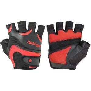 Rękawice z Fitness Harbinger Flexfit 2.0. Czerwone rękawiczki HARBINGER, bez wzorów. Za 213,00 zł.