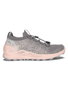 LOWA Buty trekkingowe "Fusion" w kolorze szaro-jasnoróżowym rozmiar: 41,5. Różowe buty trekkingowe Lowa, bez zapięcia. Za 304,95 zł.
