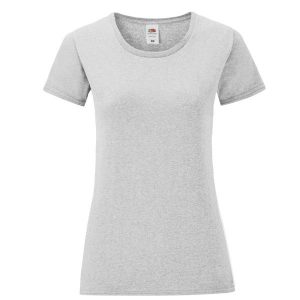 Kultowa Koszulka Damska. Szare bluzki FRUIT OF THE LOOM, xl, bez wzorów, sportowe, bez kołnierzyka, bez ramiączek. Za 37,99 zł.