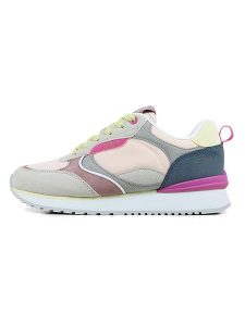 GAP Sneakersy "Wonder Spirit S" w kolorze szaro-jasnoróżowym rozmiar: 37. Różowe trampki GAP, bez wzorów, z materiału, bez zapięcia. Za 148,96 zł.