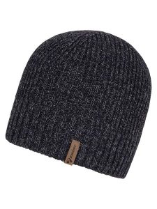Ziener Czapka beanie "Indigu" w kolorze antracytowym rozmiar: onesize. Czarne czapki Ziener, bez wzorów, z polaru. Za 83,62 zł.