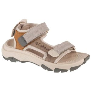 Sandały Columbia Peakfreak Rush Sandal Lea 2121261279 beżowy. Brązowe sandały bez wzorów, z gumy, bez obcasa, bez zapięcia. W wyprzedaży za 407,02 zł.
