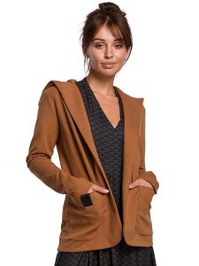 Be Wear Bluza w kolorze karmelowym rozmiar: L. Brązowe bluzy Be Wear, l, bez wzorów, bez kaptura. Za 262,45 zł.