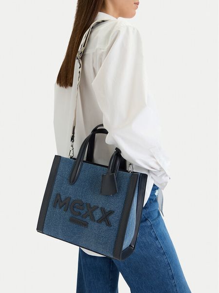 MEXX Torebka CEO-MEXX-AJ-005-09 Niebieski. Niebieskie kuferki Mexx, bez wzorów, z materiału, bez dodatków. Za 179,99 zł.