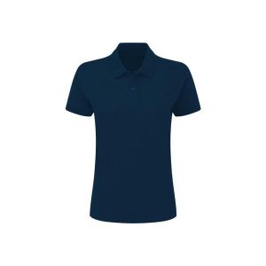 Damska Bawełniana Koszulka Polo Krótki Rękaw. Białe koszulki sportowe SG, bez wzorów, z bawełny, bez ramiączek. Za 66,99 zł.