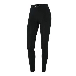 Damskie legginsy Lorpen Munia. Czarne legginsy LORPEN, bez wzorów, z materiału. Za 244,20 zł.
