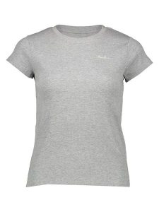 Pepe Jeans Koszulka w kolorze szarym rozmiar: M. Szare bluzki Pepe Jeans, m, bez wzorów, z jeansu, bez kołnierzyka, bez ramiączek. Za 96,37 zł.