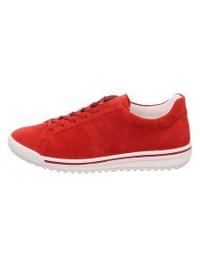 Legero Skórzane sneakersy "Alia" w kolorze czerwonym rozmiar: 43. Czerwone trampki Legero, bez wzorów, bez zapięcia. Za 223,73 zł.
