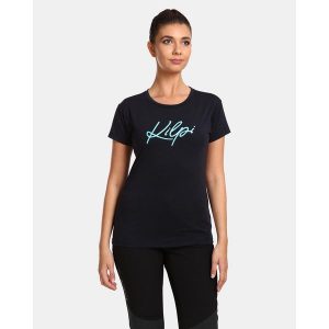 T-shirt damski Kilpi MOARE-W. Niebieskie t-shirty Kilpi, s, bez wzorów, bez kołnierzyka, bez ramiączek. Za 112,21 zł.