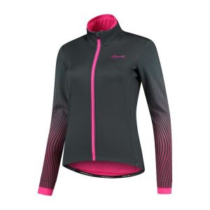 Zimowa kurtka rowerowa damska Rogelli Vivid. Czerwone kurtki Rogelli, na zimę, m, bez wzorów, bez kaptura. Za 260,00 zł.