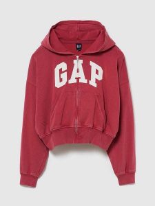 GAP Bluza w kolorze czerwonym rozmiar: XXL. Czerwone bluzy GAP, xxl, bez wzorów, bez kaptura. Za 166,49 zł.