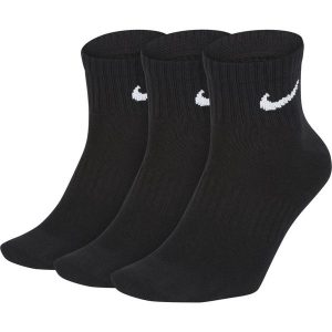 Lekkie Skarpety Do Kostki Unisex Dla Dorosłych (zestaw 3 Sztuk). Brązowe skarpetki Nike, bez wzorów. Za 90,99 zł.