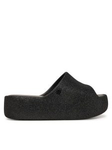 Melissa Klapki Free Platform Slide 36126 Czarny. Czarne klapki Melissa, bez wzorów, z tworzywa sztucznego, bez obcasa. Za 439,99 zł.
