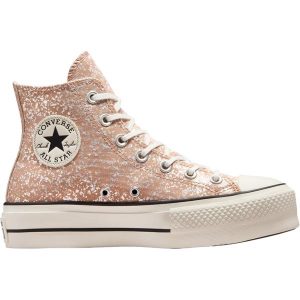 Sneakers Converse Chuck Taylor All Star Lift. Brązowe trampki Converse, bez wzorów, bez zapięcia. Za 490,00 zł.