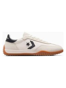 Converse Skórzane sneakersy "Run Star" w kolorze kremowo-czarnym rozmiar: 39. Brązowe trampki Converse, bez wzorów, bez zapięcia. Za 194,95 zł.