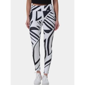 Legginsy damskie Luhta Iskoinen. Brązowe legginsy Luhta, bez wzorów. Za 349,00 zł.