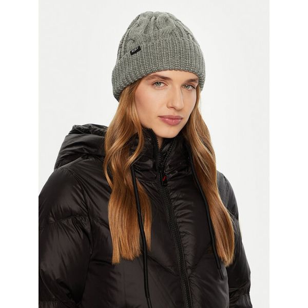 Czapka Roxy. Szare czapki Roxy, bez wzorów. Za 59,99 zł.