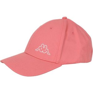 Damska czapka z daszkiem Kappa Ziza Cap. Czerwone czapki Kappa, bez wzorów, z bawełny, sportowe. Za 29,99 zł.