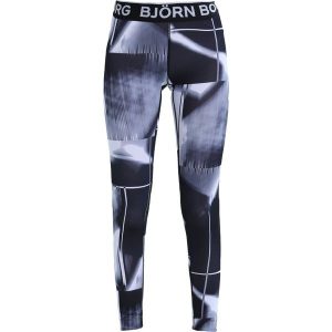 Björn Borg CELESTE Legginsy black beauty. Czarne legginsy sportowe marki Björn Borg, z elastanu. W wyprzedaży za 167,20 zł.
